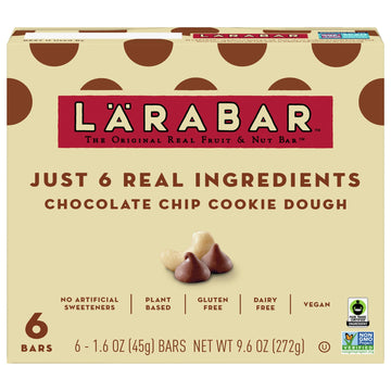 Larabar - Bar Cchip Cookie Dough - Case Of 8 - 6/1.6 Oz - Maras Green