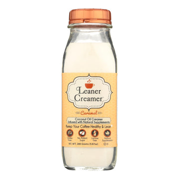 Leaner Creamer - Creamer Caramel - Case Of 6 - 9.87 Oz - Maras Green