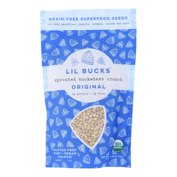 Lil Bucks - Buckwheat Sprtd Original - Case Of 6 - 6 Oz - Maras Green
