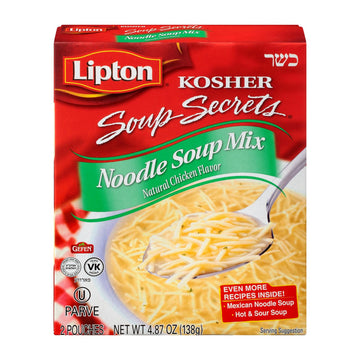 Lipton - Soup Packet Chickn Noodle - Case Of 12 - 4.87 Oz - Maras Green