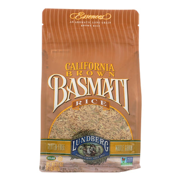 Lundberg Family Farms Organic Brown Basmati Rice - Case Of 6 - 2 Lb. - Maras Green