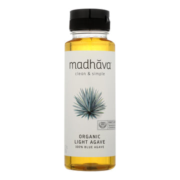 Madhava Honey Golden Light Agave - Case Of 6 - 11.75 Fl Oz. - Maras Green