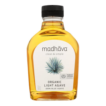 Madhava Honey Golden Light Agave - Case Of 6 - 23.5 Oz. - Maras Green