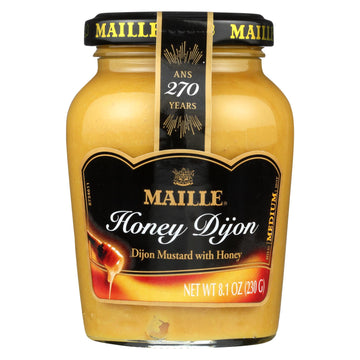 Maille Mustard Dijon With Honey - Case Of 6 - 8 Oz. - Maras Green