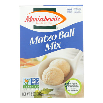 Manischewitz - Matzo Ball Mix - Case Of 24 - 5 Oz. - Maras Green