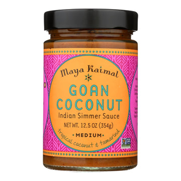 Maya Kaimal Goan Coconut Curry - Case Of 6 - 12.5 Oz. - Maras Green