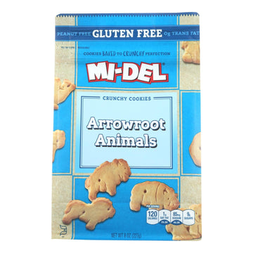 Midel Cookies - Arrowroot Animal - Case Of 8 - 8 Oz - Maras Green