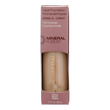 Mineral Fusion - Mkup Liquid Foundation Cool2 - 1 Each - 1 Fz - Maras Green