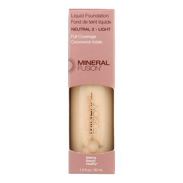 Mineral Fusion - Mkup Liquid Foundtn Ntral 2 - 1 Each - 1 Fz - Maras Green