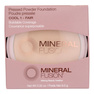 Mineral Fusion - Mkup Pressed Base Cool 1 - 1 Each - .32 Oz - Maras Green