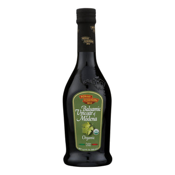 Monari Federzoni Balsamic Vinegar Of Modena - Organic - Case Of 6 - 17 Fl Oz. - Maras Green