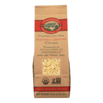 Montebello Organic Pasta - Organic - Case Of 12 - 1 Lb. - Maras Green