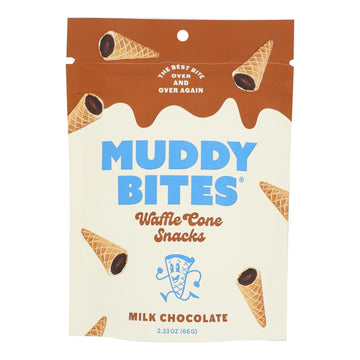 Muddy Bites - Muddy Bite Milk Chocolate - Case Of 12 - 2.33 Oz - Maras Green