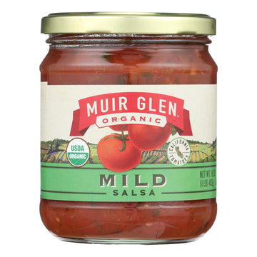 Muir Glen Muir Glen Mild Salsa - Tomato - Case Of 12 - 16 Oz. - Maras Green
