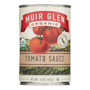 Muir Glen Tomato Sauce - Tomato - Case Of 12 - 15 Oz. - Maras Green