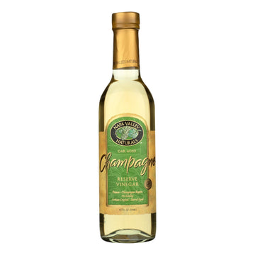 Napa Valley Naturals Champagne Reserve Wine Vinegar - Vinegar - Case Of 12 - 12.7 Fl Oz. - Maras Green