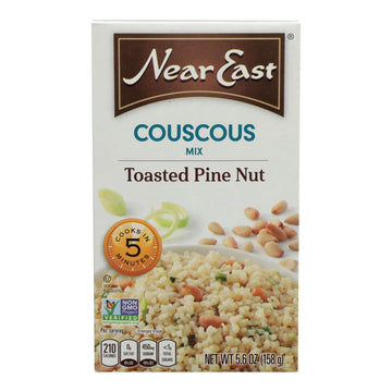 Near East Couscous Mix - Toasted Pine Nut - Case Of 12 - 5.6 Oz. - Maras Green