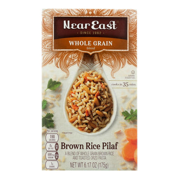 Near East Pilaf Brown Rice - Brown - Case Of 12 - 6.17 Oz. - Maras Green