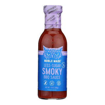 Noble Made - Sauce Barbecue Smoky - Case Of 6 - 13 Ounces - Maras Green