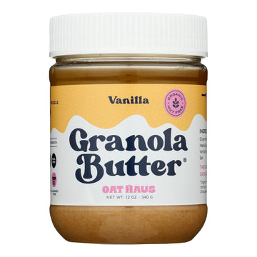 Oat Haus - Butter Granola Vanilla - Case Of 6 - 12 Oz - Maras Green