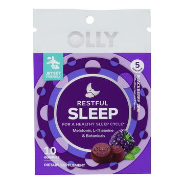 Olly - Sleep Blkbry Zen Gummie - Case Of 24 - 10 Ct - Maras Green