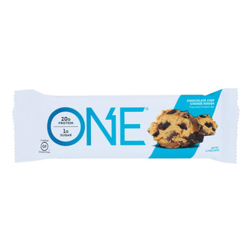 One Chocolate Chip Cookie Dough Flavored Protein Bars - Case Of 12 - 60 Grm - Maras Green