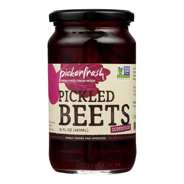 Pickerfresh - Beets Pickled - Case Of 6 - 16 Oz - Maras Green