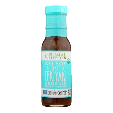 Primal Kitchen - Sauce Teriyaki Islnd No Soy - Case Of 6 - 9 Oz - Maras Green