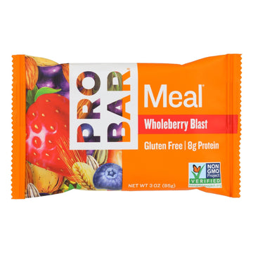 Probar Organic Whole Berry Blast Bar - Case Of 12 - 3 Oz - Maras Green