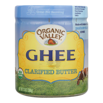 Purity Farms Ghee - Clarified Butter - Case Of 12 - 13 Oz. - Maras Green