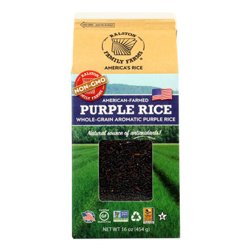 Ralston Family Farms - Rice Purple - Case Of 6 - 16 Oz - Maras Green