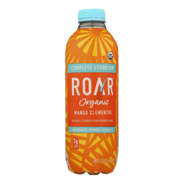 Roar Organic - Water Mango Cleminine - Case Of 12 - 18 Fz - Maras Green