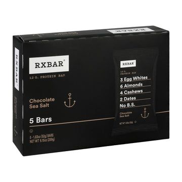 Rxbar - Protein Bar Chocolate Sea Salt - Case Of 6 - 5/1.83oz - Maras Green