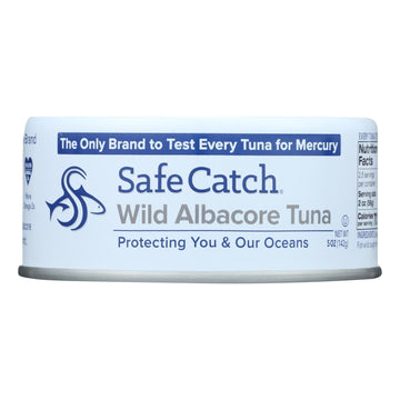 Safe Catch - Tuna Wild Albacore - Case Of 12 - 5 Oz - Maras Green