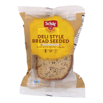 Schar - Bread Deli Style Seeded - Case Of 5 - 8.8 Oz - Maras Green