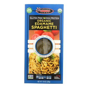 Seapoint Farms Edamame Spaghetti - Case Of 12 - 7.5 Oz. - Maras Green