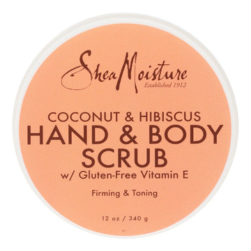 Shea Moisture - Hnd Body Scrub Coconut Hbiscus - 1 Each - 12 Oz - Maras Green