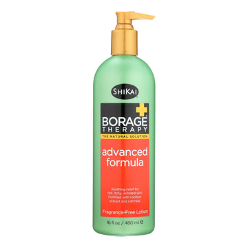 Shikai Products Borage Therapy Advanced Formula Lotion - 16 Fl Oz. - Maras Green