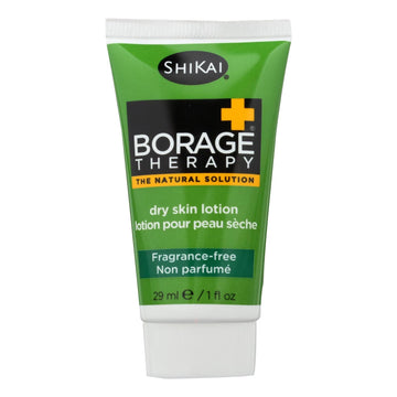 Shikai Products Dry Skin Therapy Lotion Display Case - Trial Size - Case Of 18 - 1 Oz - Maras Green