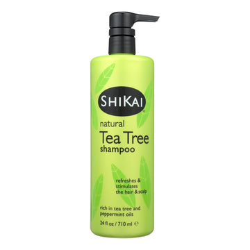 Shikai Products Shampoo - Tea Tree - 24 Fl Oz - Maras Green