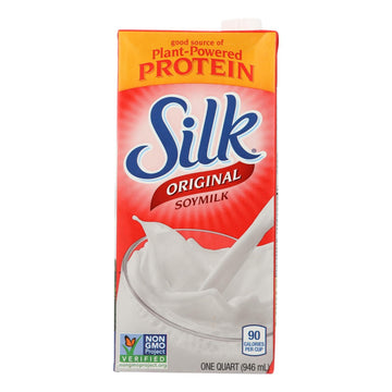 Silk Soymilk - Original - Case Of 6 - 32 Fl Oz. - Maras Green