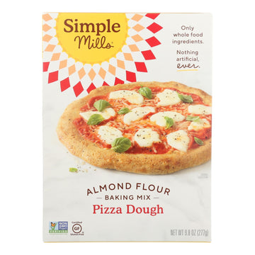 Simple Mills Almond Flour Pizza Dough Mix - Case Of 6 - 9.8 Oz. - Maras Green