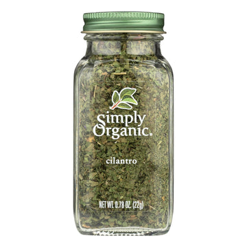 Simply Organic Cilantro - Case Of 6 - 0.78 Oz. - Maras Green