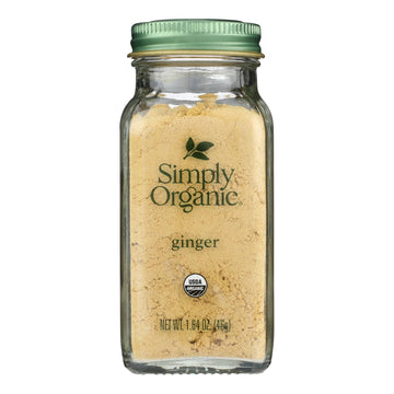 Simply Organic - Ginger Organic - Case Of 6 - 1.64 Ounces - Maras Green