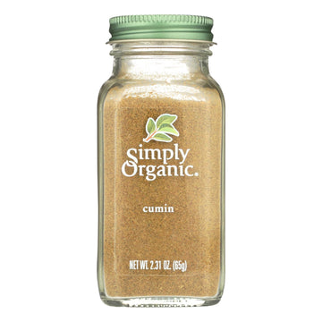 Simply Organic Ground Cumin Seed - Case Of 6 - 2.31 Oz. - Maras Green