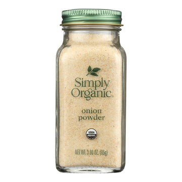 Simply Organic - Onion Powder Organic - Case Of 6 - 3 Ounces - Maras Green