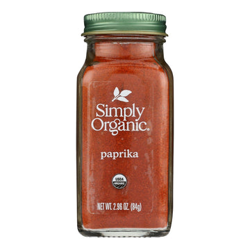 Simply Organic - Paprika Organic Ground - Case Of 6 - 2.96 Ounces - Maras Green