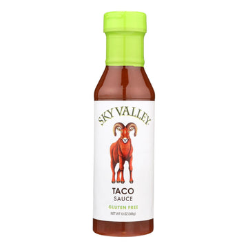 Sky Valley Taco Sauce - Case Of 6 - 13 Oz - Maras Green