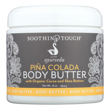 Soothing Touch - Body Butter Pina Colada - 1 Each - 13 Oz - Maras Green