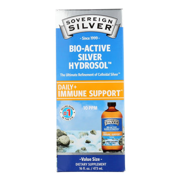 Sovereign Silver - Immune Support Liquid - 1 Each - 16 Fz - Maras Green